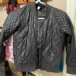 Athleta Girl Brainstorm Bombshell Jacket Size M 10-12 Black